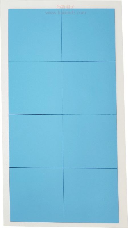 海新电子导热材料样品展示