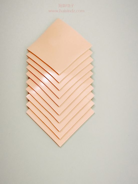 海新电子导热材料样品展示