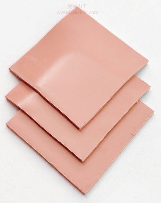 海新电子导热材料样品展示