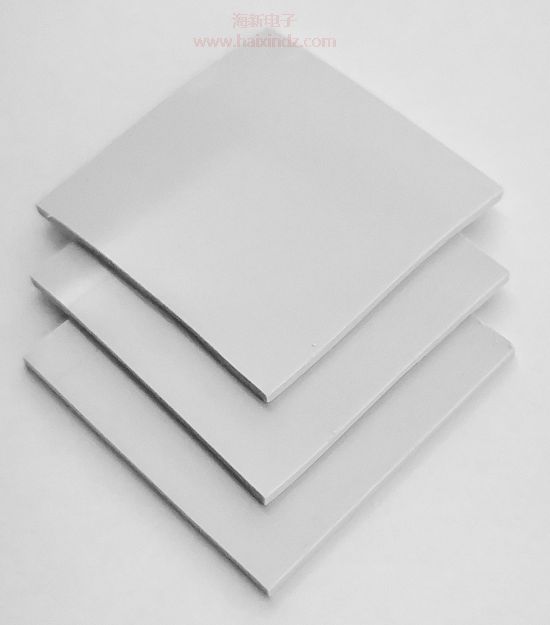 海新电子导热材料样品展示